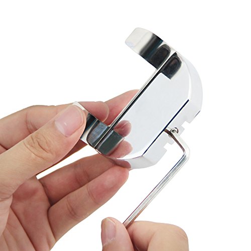 JTDEAL Edelstahl Duschabzieher, Duschwischer, Badezimmerwischer mit Wandaufhänger für Spiegel, Fenster Glas - 9