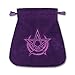 Pagan Moon Velvet Tarot Bag by 