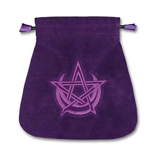 Pagan Moon Velvet Tarot Bag