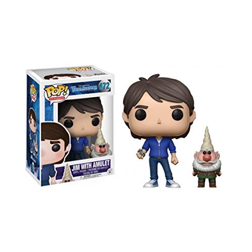 FunKo POP 14397 trollhunters – Figura Jim with Amulet Exclusive, 9 cm