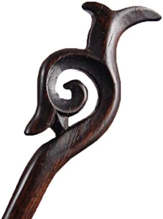 Wooden Hairpin Classic Sandalwood Hairpin Hair Retro Ornaments Hairpin Rejuvenation Made Headdress,A-OneSize