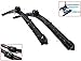 Produktbild NEW-AD- 550mm 550mm Aero Front Scheibenwischer Premium Qualität Wischerblätter Set Scheibenwischerblätter Satz Flachbalkenwischer für C-Klasse und GLC - INION®