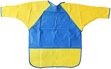 PEERLESS PLASTICS INC. PZ-LS1 KINDER SMOCKS LONG SLEEVES AGES 3-6 WITH POCKET