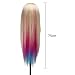 Beautystar 24" 100% High Temperature Fiber Long Hair Hairdressing Training Head Model with Clamp Stand Practice Mannequin