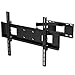 Price comparison product image TradeMount Single-arm pivoting eco TV/monitor wall bracket, extendible to 46,5cm, tiltable by 5° upwards 15° downwards for Samsung 43" PS43D450
