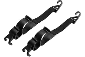 Lamala Car Back Hook Plastic Rear Headrest Hook Umbrella Grocery Holder Back Storage Hook Car Vehicle Back Headrest Mobile Phone Holder Hangers Holder Hook