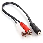 YKA 1 Stereo Dişi-2 Rca Kablo