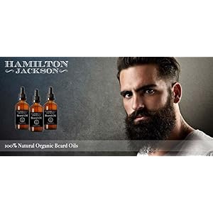 Beard Oil No.2 Woodsy Scent Hamilton London Natural Organic Male Grooming Skincare Beard Oil and Conditioner, Glass… - Image 3
