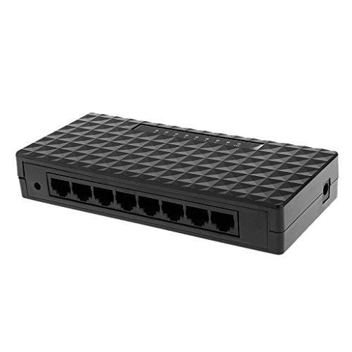 Baoblaze 8 Port 10/100M Ethernet Switch Desktop Network Hub for Home Industrial Black RS.770 (60.00% Off) - Amazon