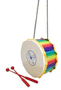 JOY STORIES Musical Drum Set, Music Play Toy Musical Instrument for Kids Toddlers Baby Girl and Boys (Geometric) (Prints May Vary)