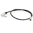 Eonvic UltraSync ONE Timecode Cable DIN 1.0/2.3 Connector to Right Angle 3.5mm Mini Jack for DSLR (Din-3.5mm)