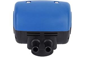 Cafopgrill Pneumatischer Pulsator, 2 Steckdosen Kunststoff-Bauernhof Vieh Schaf Melkmaschine Pneumatischer Pulsator Melkzubehör