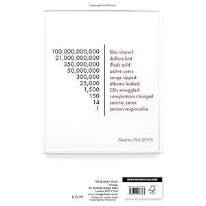 How Music Got Free: What happens when an entire generation commits the same crime?