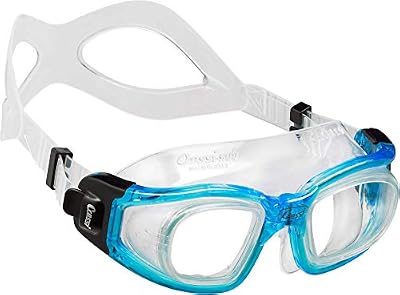 Cressi GALILEO, Lunettes Natation Avec Lentilles en Verre Trempé, Ideal Pour la Natation en Mer