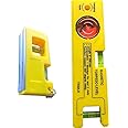 InditrustNEW 4" & 8" spirit level with magnet torpedo level pack of 2 Magnetic Torpedo Level (10CM & 20CM) Ultrafast Magnetic Torpedo Level