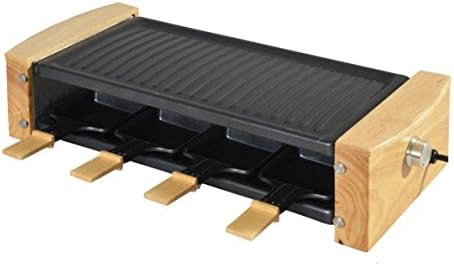 kitchenchef kcwood. 8 1200 W Stainless Steel, Wood RACLETT Electric – Raclette (1200 W, 499 Mm, 220 mm, 122 mm, 2.5 kg)
