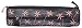 Luminious 100%Genuine Leather Black and Beige Pencil Pouch By Maskino Leathers RS.249.00