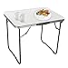 Produktbild MAKPON Klapptisch Tragbar Picknick Tisch Falten Leicht in Hälfte mit Griff rostfrei Stahl Beine Camping Tisch für Picknick Grill Party