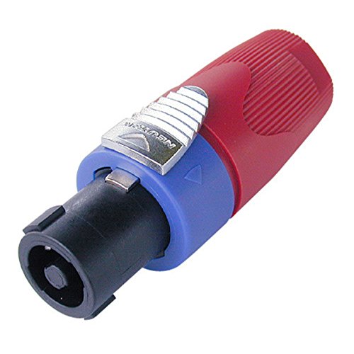Preisvergleich Produktbild Kabelbuchse Speakon rot 4P