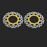 rotor magneto yamaha r1 2006  FidgetGear Rotor de Disco de Freno Flotante Delantero para Yamaha YZF R6 FZ6 Fazer XJ6 600 MT-03 MT-09