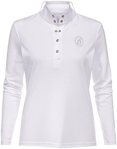 Imperial Riding Shirt Starlight Ladies Longsleeve SCHWARZ, White