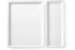 HENDI Gastronorm-Platte, Gastronormbehälter, Gastronorm Platte, mit schmalem Rand, Temperaturbeständig von -20°C bis 70°C, Hygienisch und bruchfest, GN1/1, 530x325x(H) 20mm, Melamin