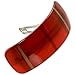 Ebuni | Large Curved French Rectangle Barrette for thick hair (Red (Tartan))