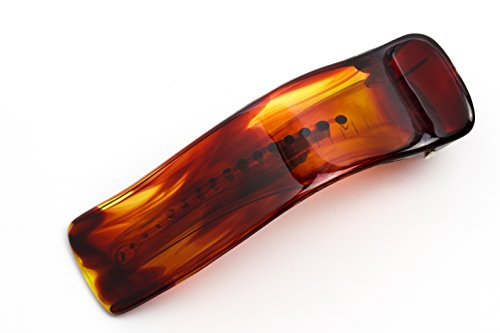 Mytoptrendz® Tort Brown Beak Clip Large Wide Long Plastic Tortoise Shell Hair Beak Clip Slide