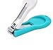 Baby Nail Clipper Set, Halovie Toddler Baby Nail Clippers Set with Scissors Nail File Tweezers Baby Nail Care Set(Blue)