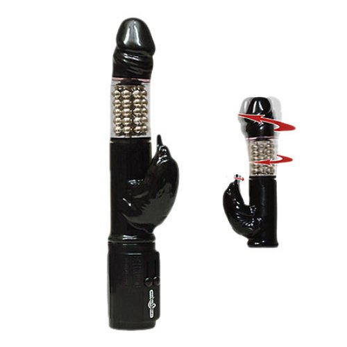 Seven-Creations-Beaver-Black-Vibrator