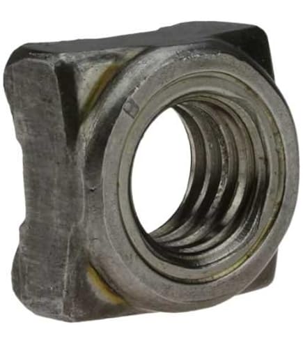 Schweißmuttern M16-2 Quadratisch - 10 Stück Aus Kohlenstoffstahl Für Metallarbeiten