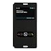Sony Xperia Z3 D6653 Case : [Cubix] [Sparkle Series] Slim Flip Cover Case For Sony Xperia Z3 D6653 (Black) RS.699.00
