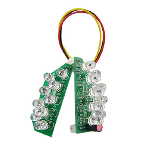 Preisvergleich Produktbild sourcingmap® Nachtsichtkameras IR 10 LED Rote Infrarotlampe Foren de