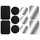 【Adhesivo fuerte de】Las placas de metal AJOXEL tienen adhesivo en la parte posterior. No se desprenderá y no quedará ningún residuo pegajoso después de desprenderse. Protección incluidas, Por favor pegue la película protectora en su teléfono o caja en primer lugar antes de poner la placa de metal en. Puede proteger su teléfono o caso contra rasguños.