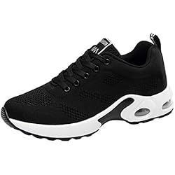 Zapatillas Deportivas Cuna Mujer Casuales,Calzado Transpirable Volando Zapatos Deportivos Tejidos Casual Zapatos de Malla de Estudiante de Zapato