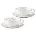 Produktbild Bone china tea Cutie Rose porcelain bowl plate pair set P58043A/9940 (japan import)