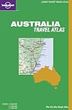 Front cover for the book Lonely Planet Australia Travel Atlas by Lonely Planet