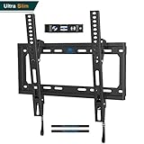 【Kompatibel mit Vielen Fernsehern】Diese neigbare TV Halterung geeignet sich für die meisten 66cm-140cm (26-55 Zoll) TVs mit VESA/Befestigungslöchern Abstand von 75x75mm-400x400mm bis zu 40kg. Dieser Wandhalter für Fernseher ist für die Installation von massivem Beton, Betonblockwänden und Holzpfosten vorgesehen. - Es ist NICHT für den Trockenbau / Gipskartonwand geeignet!