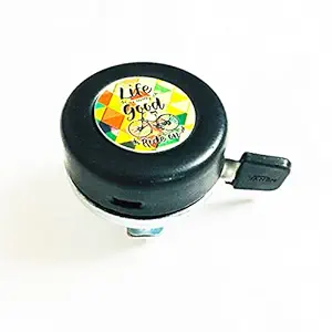 ShreNik Cycle Bell Aluminum Heavy Duty Crisp Sound Compatible with Kids Senior Bikes