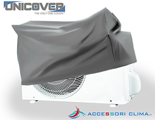 Unicover – Verstärkte Abdeckung für Außenklimaanlagen – Grau