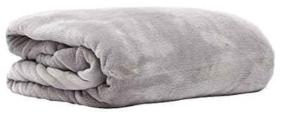 Pink Papaya Snug Me Supersoft - Couverture douillette de luxe extra-large - touche de cachemire; 200 x 150 cm; 280g/m² Fleece; 200 x 150 cm; Couleur: ash
