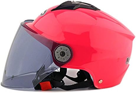 Motorcycle Motor Scooter Motorbike Moped Bike Electric Vehicle Head Work Protection Safety Mask Helmet Head Cover Balaclava Bird Mouth Gear 318 Pink