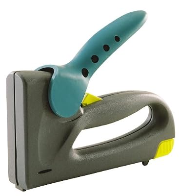 Wolfcraft "tacocraft P 14+" Agrafeuse-cloueuse avec variateur de puissance pour agrafes 6-14 mm type 053, clou