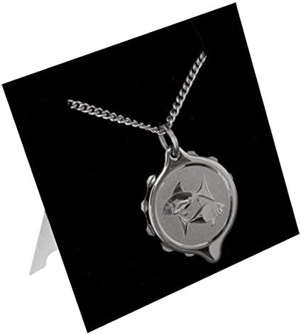 225109 Genuine SOS Talisman TM Pisces Medical ID Alert Pendant (Necklace) Stainless Steel