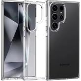 GGM GİYİM & AKSESUAR Samsung Galaxy S24 Ultra ile Uyumlu Şeffaf Silikon Kılıf Şok Emici &Ouml;zellikli Full Kasa Koruma Sağlayan Ş