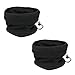 Produktbild Halswärmer, 2pcs Fleece windstopper Gesichtswärmer Schlauchschal Windproof Winter Ski Fleece Schal Männer Frauen Halswärmer Multifunktions Halswärmer Gesichtsmaske für Ski Motorrad Radfahren läuft