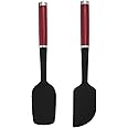 KitchenAid KQG437OHERE 2pc Silicone Spatula Set – Empire Red