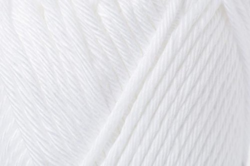 Schachenmayr 9807331-03106 Handstrickgarn, Baumwolle, weiß - 2