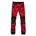 Produktbild Malloom® Männer Frühling Jogger Lässige Camouflage Hose Sweatpants Lässige Camo Jogginghose (XXL, rot)
