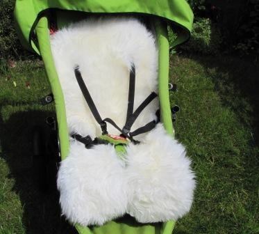Long Haired Lambskin Stroller Fleece
